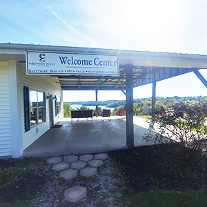Edgewater Resort welcome and information Center